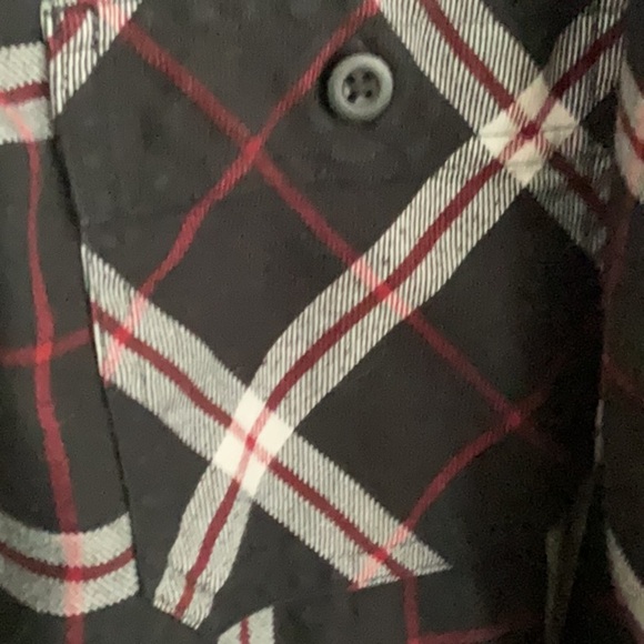 Wrangler Black and White Casual Button Down Shirt - Picture 4 of 6